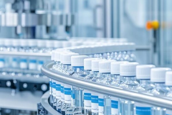 medicine production factory cuttingedge machinery dispensing liquid medicine into ampoules 163855 19688